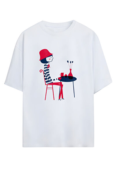 MAGORS تي شيرت GraffTee للجنسين مصنوع من القطن العضوي بنسبة 100% برقبة دائرية...