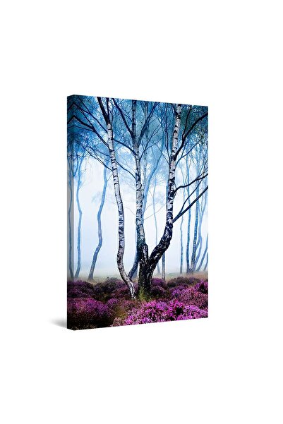 startonight Tablou DualView Startonight Padure Violet, 80 x 120cm