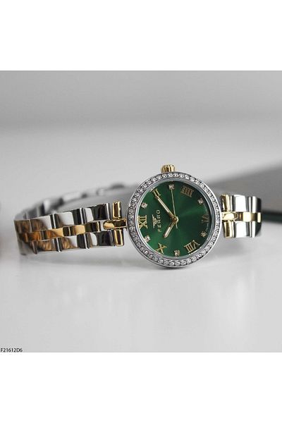 FERRO F21612D6 Women's Wrist Watch with Steel Band