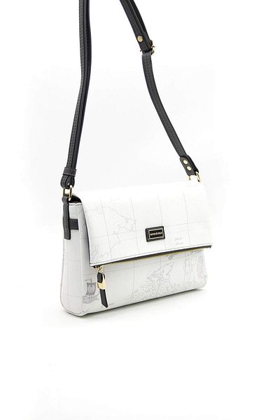 Silver Polo WOMEN'S BAG/SKIN LEATHERSilver Polo WHITE Shoulder Bag