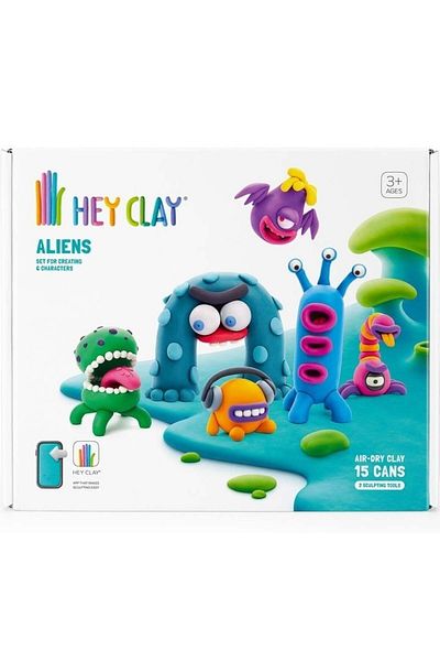 Hey Clay Set - Aliens, 15 boxes