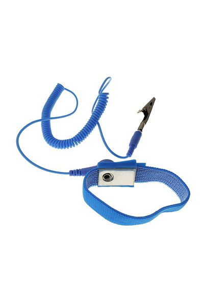 Best Leko LESD01 antistatic wrist strap with discharge strip, blue