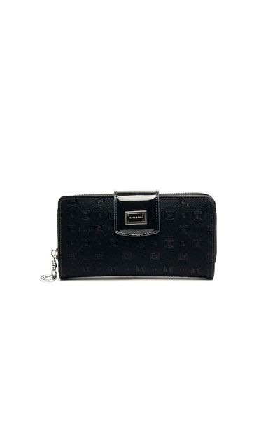 Silver Polo WALLET/LOGO PRINTEDSilver Polo BLACK Wallet & Card Holder
