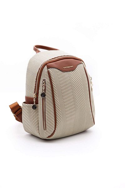 Silver Polo BACKPACK/SPORTSSilver Polo BEIGE Backpack