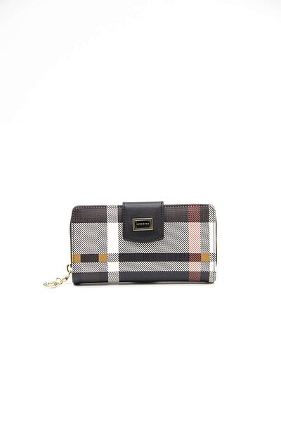 Silver Polo WALLET/PLAIDSilver Polo BLACK Wallet & Card Holder
