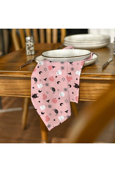 Artoid Set of 4 Artoid table napkins, 30 x 45 cm, polyester, pink