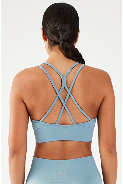 COMEUP Αθλητικό σουτιέν με λεπτό λουράκι ανοιχτό μπλε