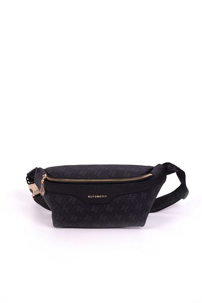 Silver Polo FREEBAG/SPORTGeantă de talie argintie Polo NEGră