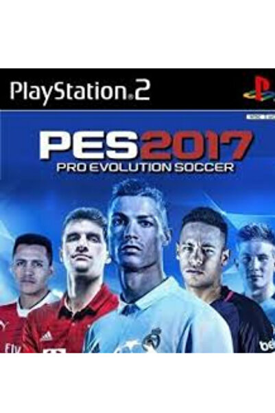 Tigdes 🎮 Playstation 2 PES 2017 PS2 Oyunu | Çipli Cihazlara Uyumlu | DVD | Kutusuz & Resimsiz Gönderim