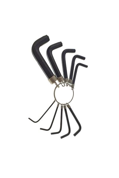 OEM Set 10 imbus hexagonal , marimi de la 1.5 la 10 mm , lungimi de la 45 la 60 mm, in blister