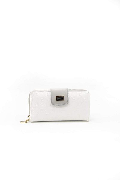 Silver Polo WALLET/LOGO PRINTEDSilver Polo WHITE Wallet & Card Holder