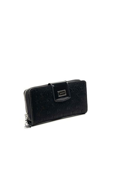 Silver Polo WALLET/LOGO PRINTEDSilver Polo BLACK Wallet & Card Holder
