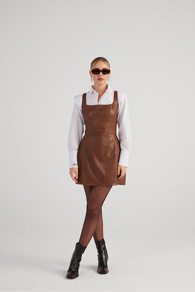 Markano Larissa Dress Brown