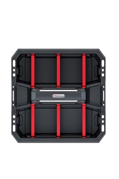 kistenberg Cargo Plus 40 Multi-Compartment Workshop Tool Carrier Tray with Ergonomic Handle