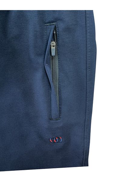 FORMO Men's Cotton Zippered Pocket Quality Summer Comfortable Capri