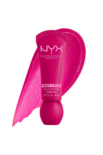 NYX Professional Makeup Smushy Matte Lip Balm, Soft Diffused Color, Matte Finish, She's Serving