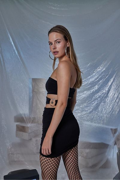 Markano Bubble Dress Black