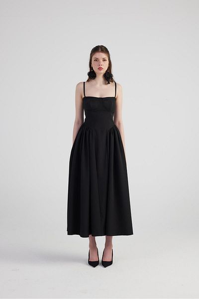 Markano Bridged Dress Black