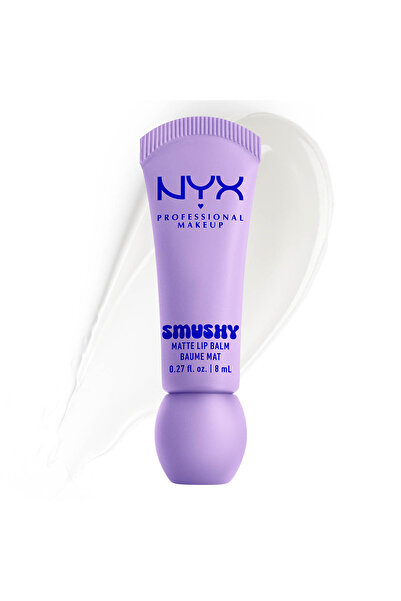 NYX Professional Makeup Smushy Matte Lip Balm, Soft Diffused Color, Matte Finish, Sugar Smush