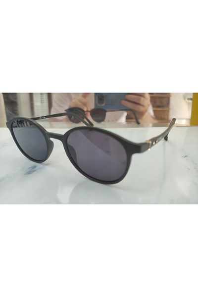 EVOKE Berlin 48Ekt C.39 Unisex Sunglasses (Matte Black)