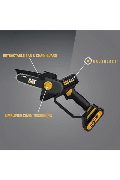 Caterpillar 18V Cordless Chainsaw CAT DG231 12CM