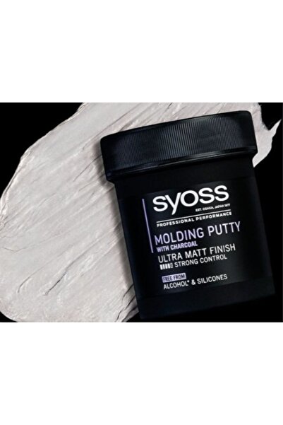 Syoss Fiber High Control Şekillendirici Mat Wax Yüksek Tutuculuk- Karbon 130ml