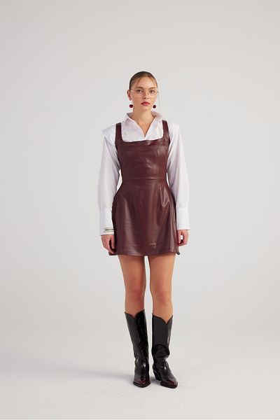 Markano Larissa Dress Burgundy
