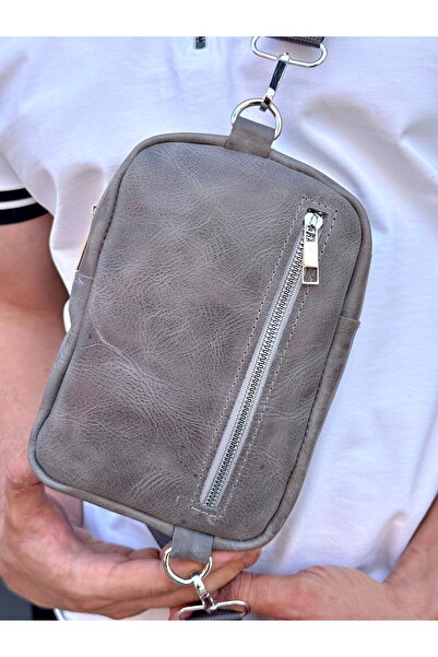 Fil Deri Γνήσιο δέρμα - Κρεμάστρα - Φερμουάρ - Τσάντα χιαστί 1008