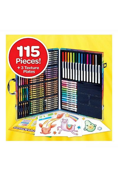 Crayola 115-Piece Imagination Art Set with Case Multicolor