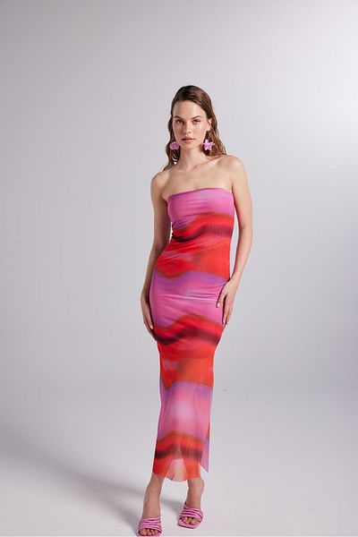 Markano Hued Dress Pink
