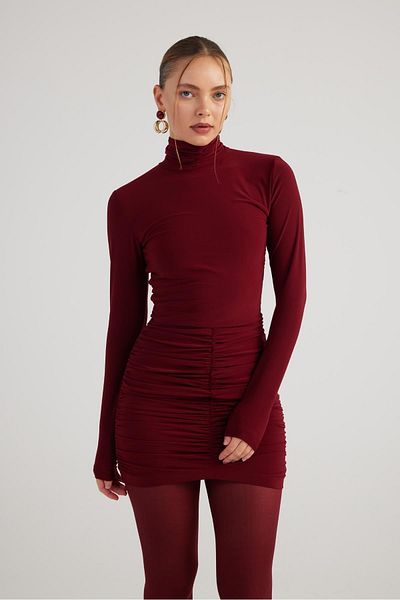 Markano Tami Dress Burgundy
