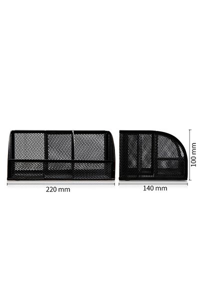 Deli 8903 Desk Organizer 223×140×100mm – ideal for office and study desk