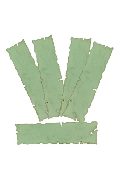 ÜSKÜDAR SANAT Yanık Kağıt Kitap Ayracı 5li Set 5cmx17cm