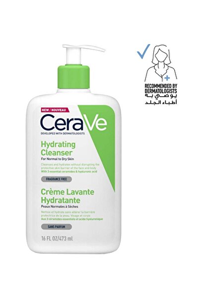 CeraVe Hydrating Facial Cleanser with Hyaluronic Acid 473ml
