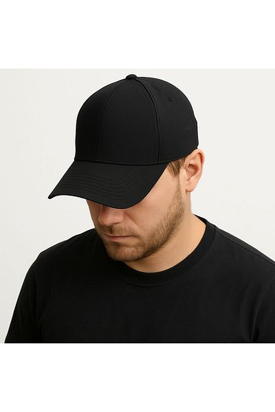 SFCOLLECTION Men's Micro Fabric Premium Sports Cap-Adjustable