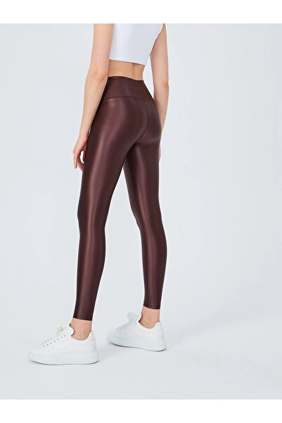 UP&FIT Tayt LeatherX Kahverengi