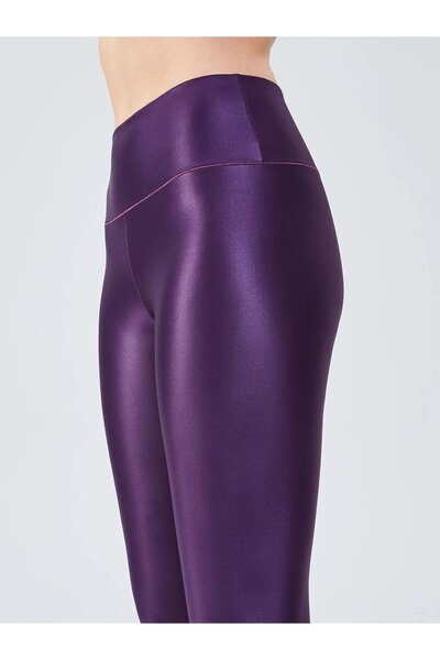 UP&FIT Leggings Leatherx Purple