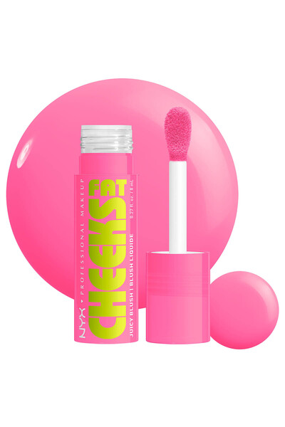 NYX Professional Makeup Fat Cheeks Juicy&Liquid Blush,12 HR Wear,Product Dsnt Fade,Dragonfruit Drip