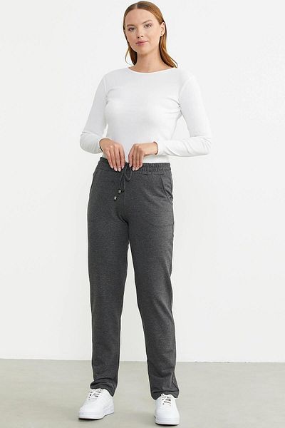 Sementa 78452 Straight Narrow Leg Single Sweatpants