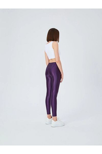 UP&FIT Leggings Leatherx Purple