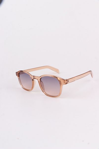 Eyesofia Hoani New Season Luxury Glass Unisex Black Orange Sunglasses