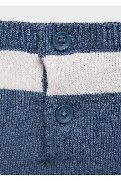 MANGO Baby Çizgili koton kazak