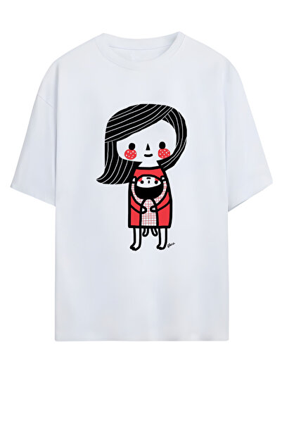 MAGORS تي شيرت GraffTee للجنسين مصنوع من القطن العضوي بنسبة 100% برقبة دائرية...