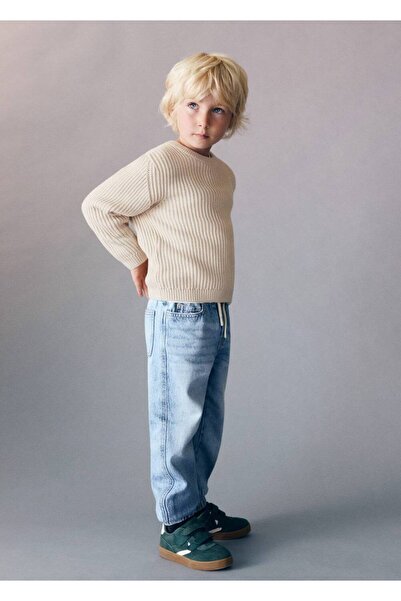 MANGO Baby Düğme detaylı örgü kazak