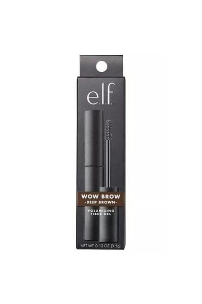 ELF elf Wow Brow Gel Mascara, Deep Brown