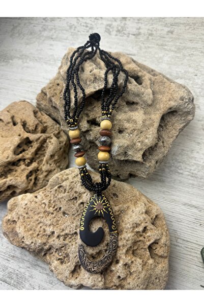 SEDEF TAKI Dövme model işlemeli tarz kolye