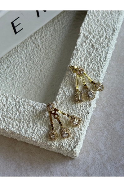 Rossetto Atelier أقراط ذهبية مستوردة