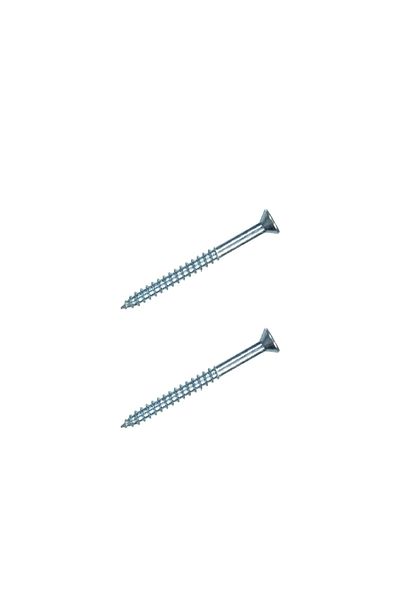 HILLMAN 22-Piece Flat Head Phillips Steel Wood Screws Silver 6 x 1inch