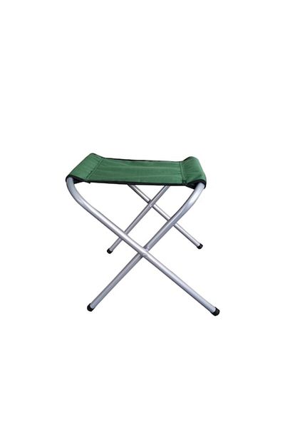 ATS Scaun pliabil fără spătar pentru camping, pescuit, plajă, unisex