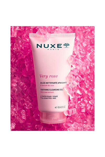 Nuxe Gül Özlü Yatıştırıcı Yüz Temizleme Jeli 150 ml